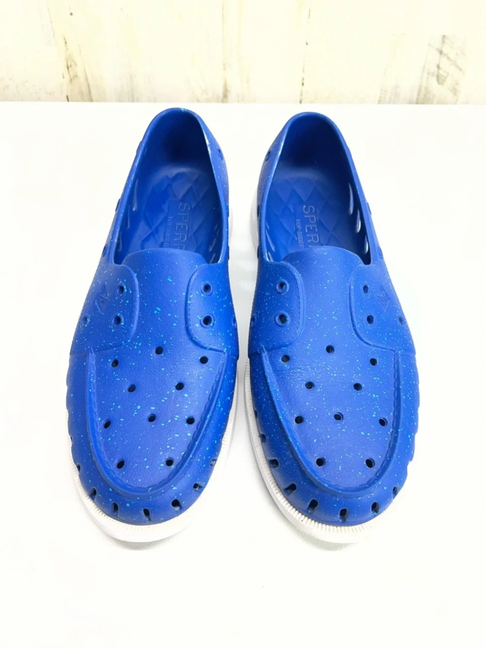 Sperry Mens Authentic Original Float Speckled Slip On Boat Shoes Lightweight 12B